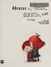 Tapa de Abrazos de vainilla