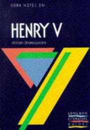 Tapa de William Shakespeare, "King Henry V"