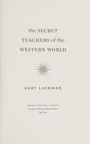 Tapa de The secret teachers of the western world