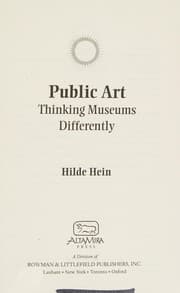 Tapa de Public art