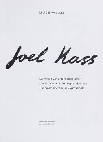 Tapa de Joel Kass