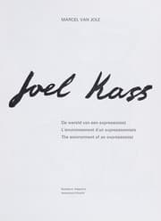 Tapa de Joel Kass