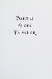 Tapa de Barnas store vitsebok