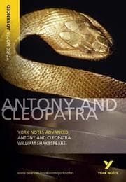 Tapa de York Notes on William Shakespeare's "Antony and Cleopatra"