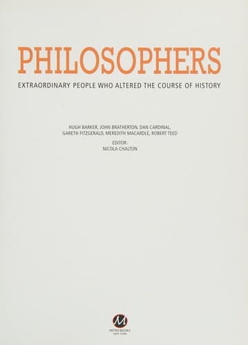 Tapa de Philosophers