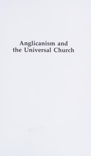 Tapa de Anglicanism and the universal church
