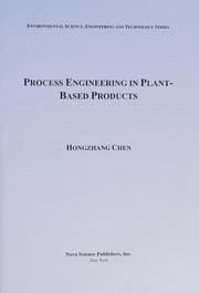 Tapa de Process engineering in plant-based products
