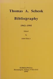 Tapa de Thomas A. Sebeok