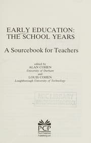 Tapa de Early education