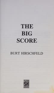 Tapa de The Big Score