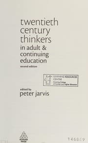 Tapa de Twentieth century thinkers in adult and continuing education