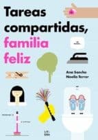Tapa de Tareas compartidas, familia feliz