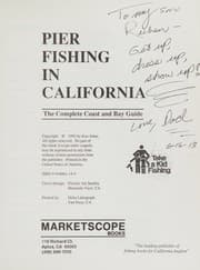 Tapa de Pier fishing in California