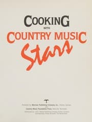 Tapa de Cooking with country music stars