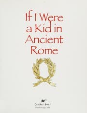 Tapa de If I were a kid in ancient Rome