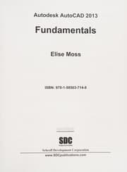 Tapa de Autodesk Autocad 2013 Fundamentals