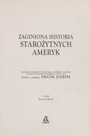 Tapa de Zaginiona historia starożytnych Ameryk