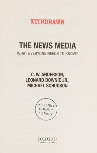 Tapa de News Media
