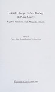 Tapa de Climate Change, Carbon Trading and Civil Society