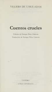 Tapa de Cuentos Crueles