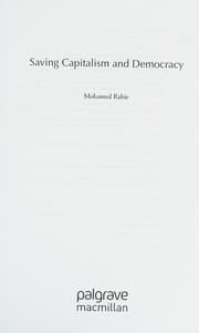 Tapa de Saving capitalism and democracy
