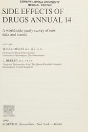 Tapa de Side Effects Of Drugs Annual 14 1990