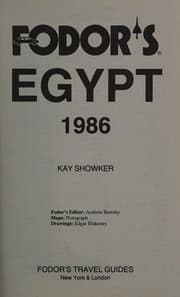 Tapa de FD Egypt 1986