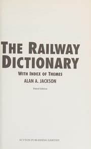 Tapa de The railway dictionary