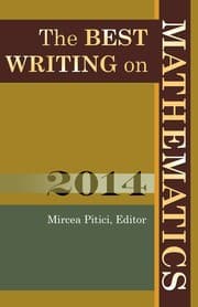 Tapa de The Best Writing on Mathematics 2014