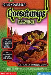 Tapa de Give Yourself Goosebumps - Alone in Snakebite Canyon