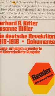Tapa de Died eutsche Revolution 1918-1919 (i.e. neunzehnhundertachtzehn bis neunzehnhundertneunzehn)