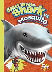 Tapa de Great white shark vs. mosquito