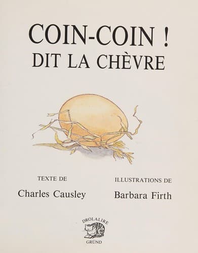 Tapa de Coin-coin! Dit la chèvre