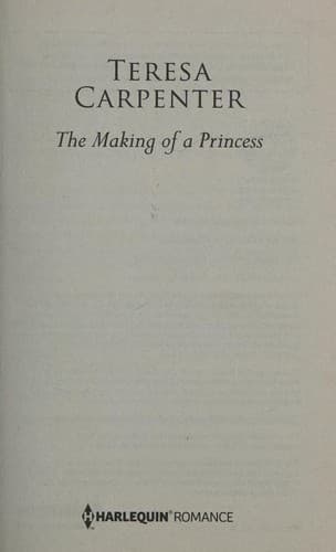 Tapa de Making of a Princess