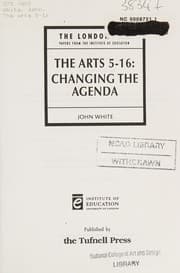 Tapa de The arts 5-16