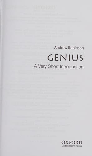 Tapa de Genius
