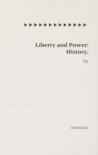 Tapa de Liberty & Power
