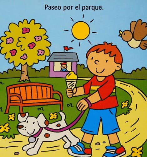 Tapa de En el parque con Miguel