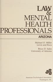 Tapa de Law & mental health professionals