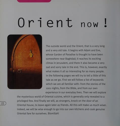 Tapa de Oriental basics