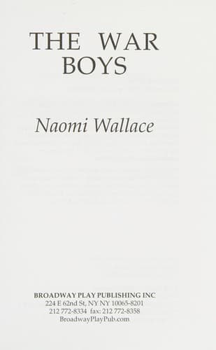 Tapa de The war boys