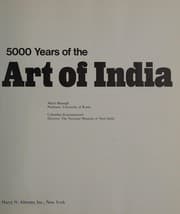 Tapa de 5,000 years of the art of India