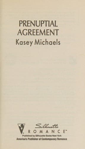 Tapa de Prenuptial Agreement