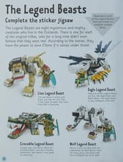 Tapa de Lego legends of chima