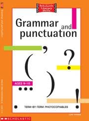 Tapa de Grammar and Punctuation 9-10 Years