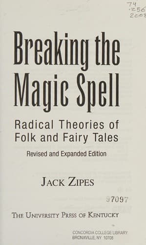 Tapa de Breaking the magic spell