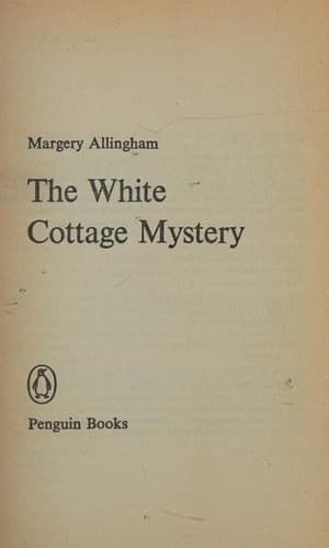 Tapa de The white cottage mystery