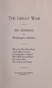 Tapa de The Great War