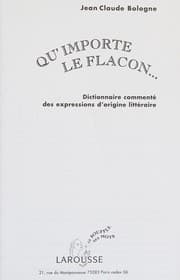 Tapa de Qu'importe le flacon--
