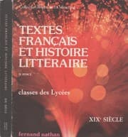Tapa de Textes français et histoire littéraire - XIXe siècle